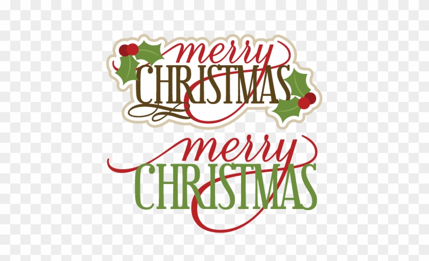 White Gift Christmas Transparent Png Stickpng - Merry Christmas For Scrapbook #1740931