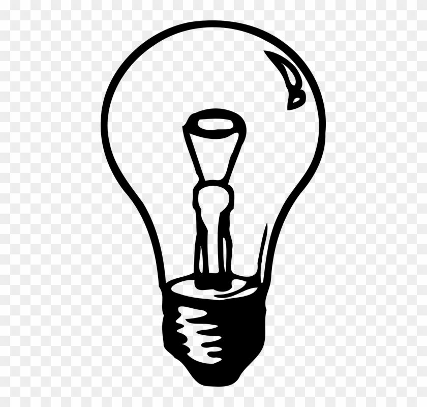 Bulb Clipart Light Sound - Incandescent Light Bulb Clipart #1741109