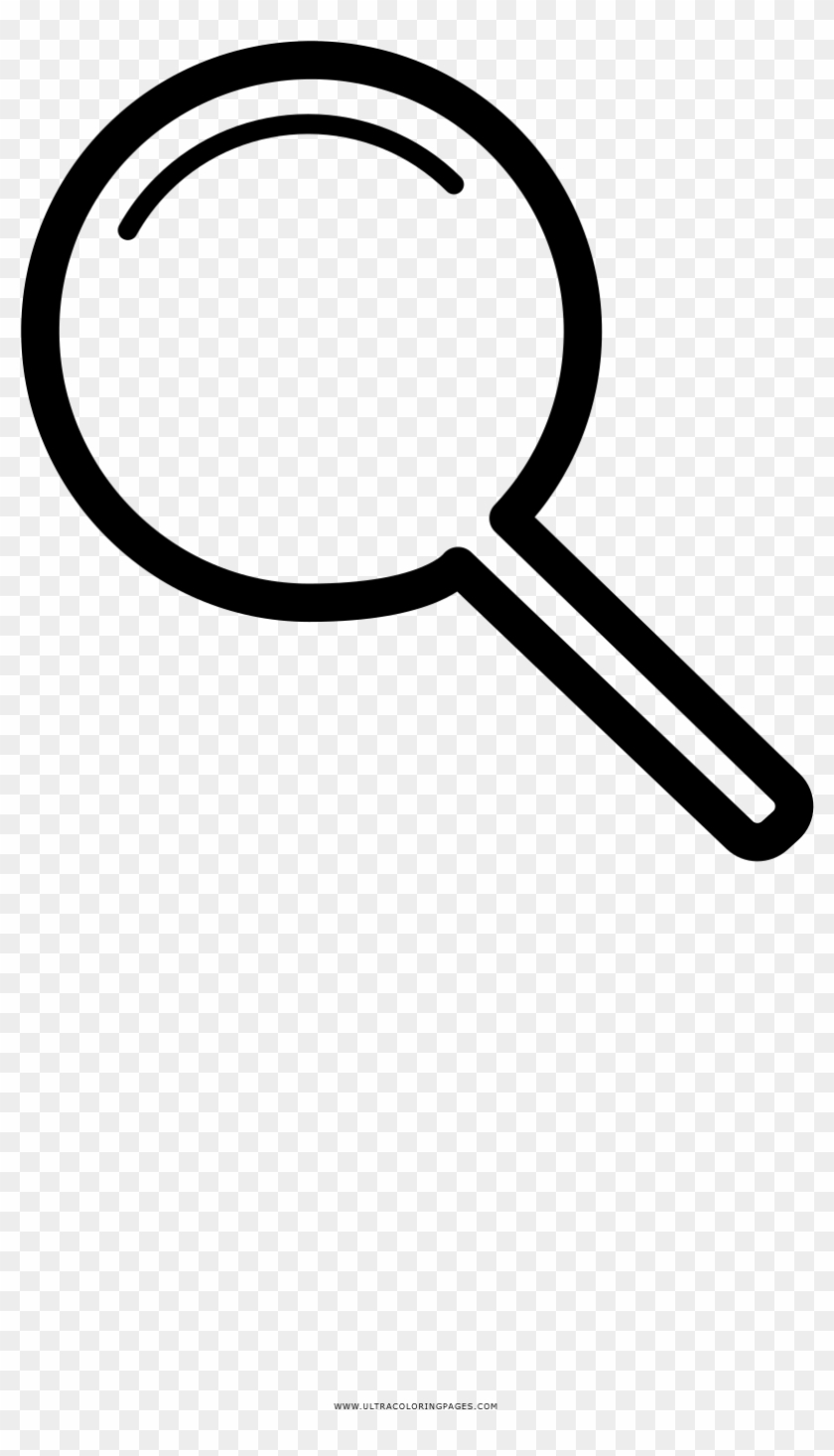 Coloring Book Clip Art - Dibujo Lupa #1741120