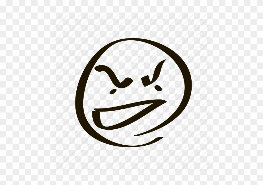 Grin Roblox - Angry Face Person Icon #1741191