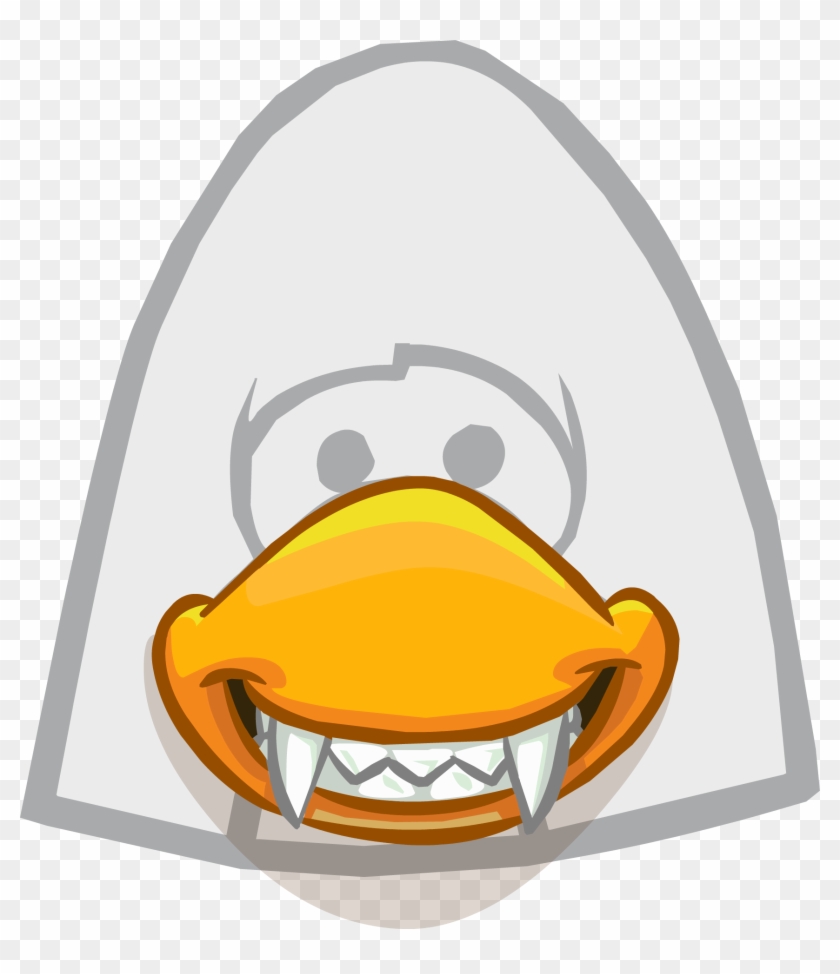 Vampire Grin Clothing Icon Id - Club Penguin Face Id #1741213