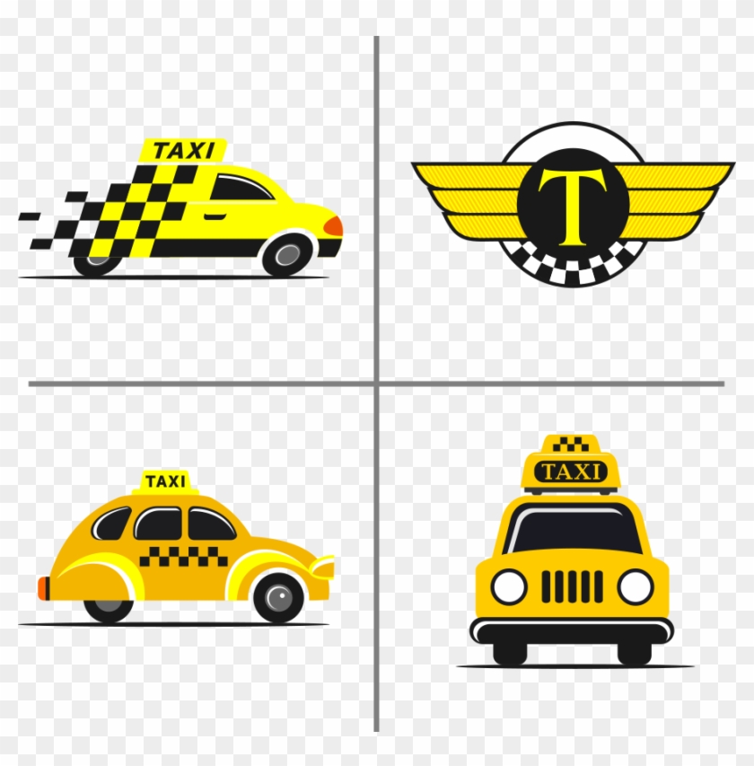 Clip Art Transparent Download Euclidean Stock Illustration - Taxi Vector Png #1741216