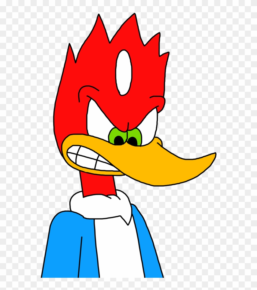 Freeuse Download With Hot By Marcospower On Deviantart - Woody Woodpecker Angry Png #1741220