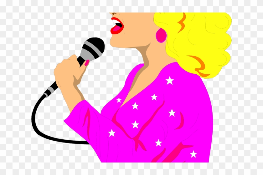 Singing Clipart Clipart Transparent Background - Transparent Singer Clipart Png #1741301