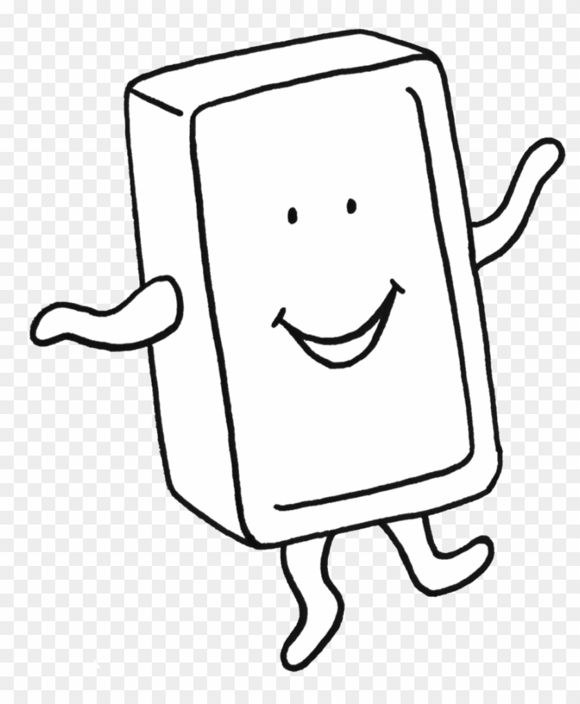 Soap Clipart Happy - Bar Of Soap With Legs #1741515