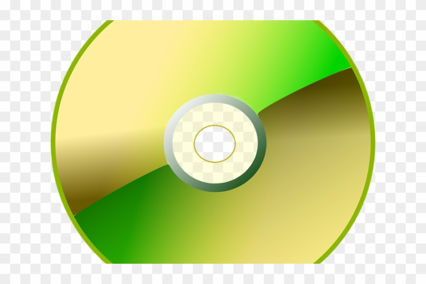 Compact Disk Clipart Blank Cd - Dvd #1741559