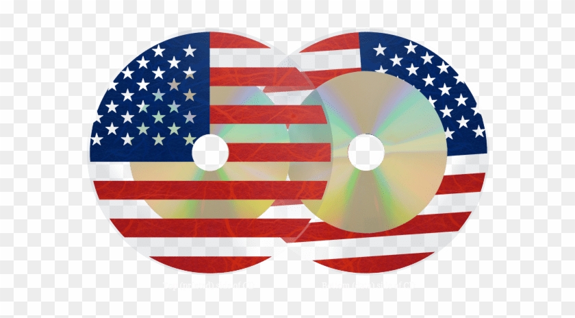 Cds With Full Colour Transparent Background - Ready To Pop Stickers Blue #1741565