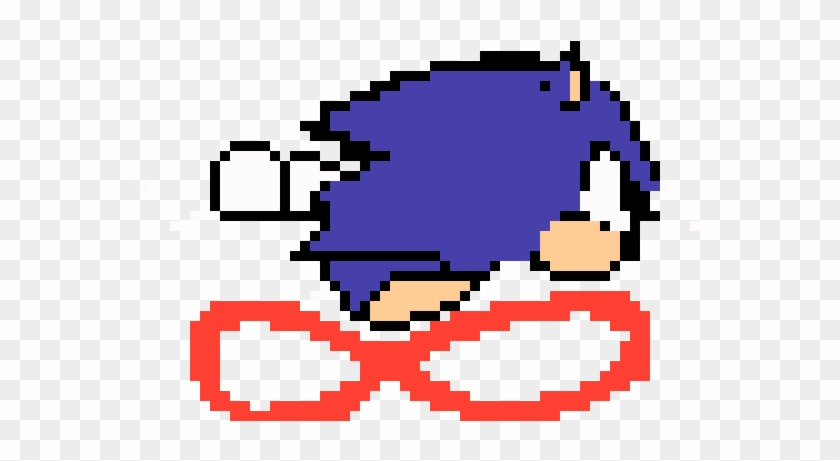 Sonic Cd Peelout3 - Sonic Cd Pixel Art #1741575.