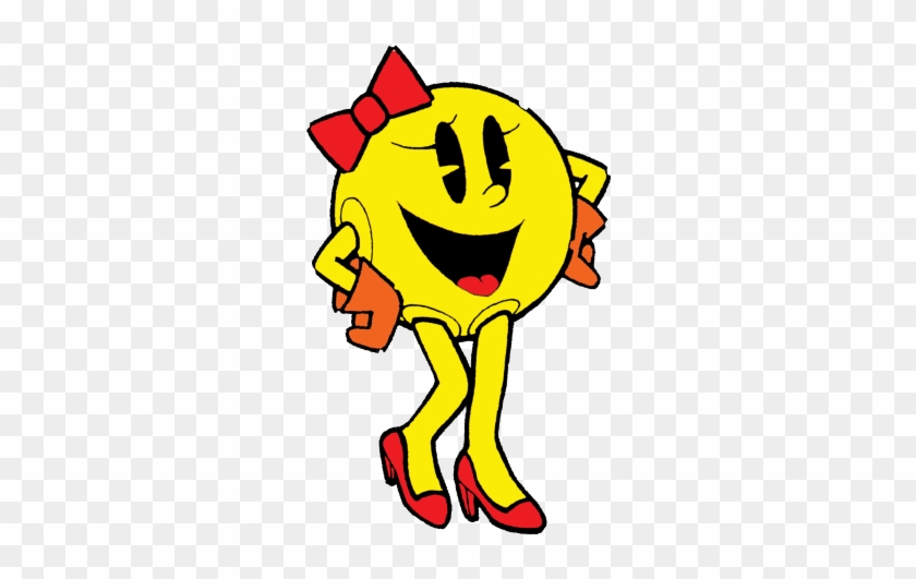 Art Free Clip - Ms Pacman Png #1741715