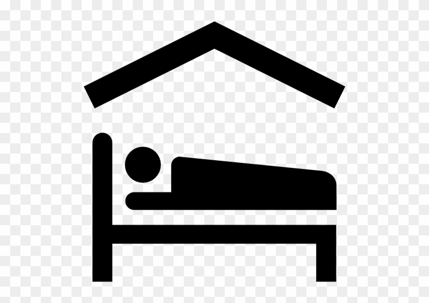 Person Lying On Bed Inside A Home Free Icon - Bed Icon Free #1741747