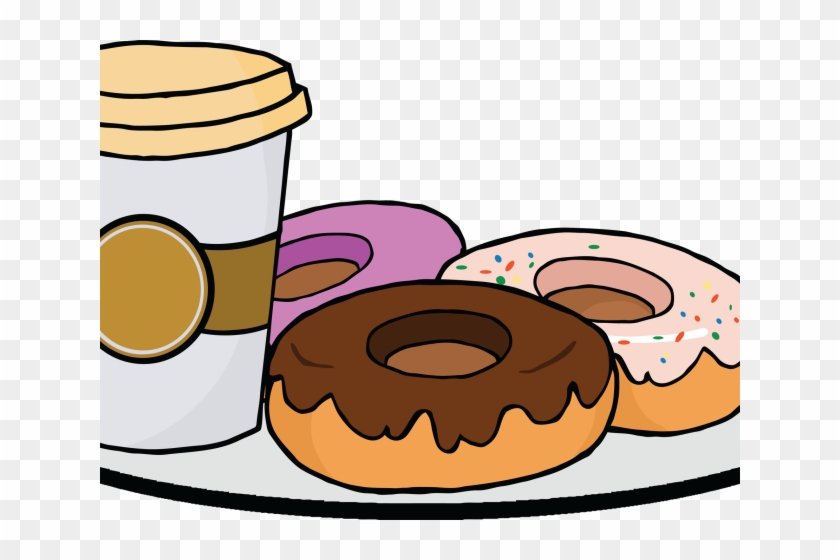 Playstation 3 Clipart Donut - Donuts And Coffee Clip Art #1741808