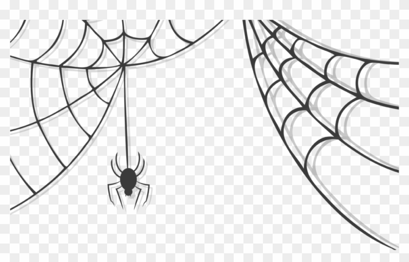 Halloween Transparent Cobwebs Spider Web Png Bear Clipart - Spider Web No Background #1741824