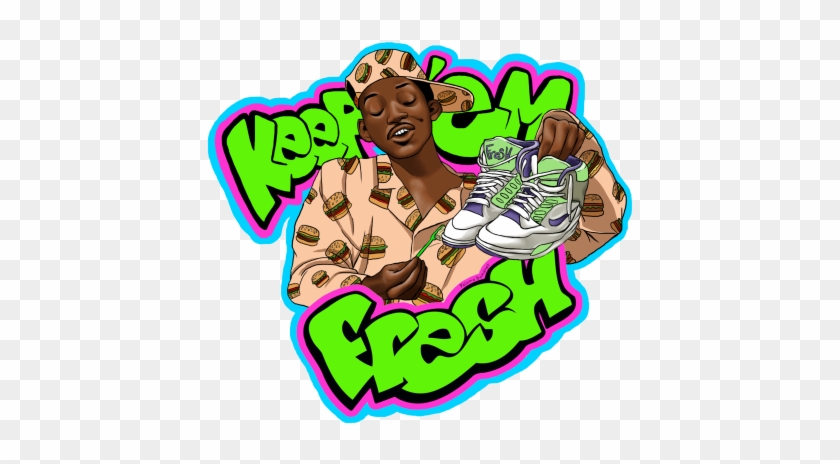 Art My Art Fresh Prince 90s Will Smith Old School Sneakers - Will Smith Fresh Prince Png #1741832