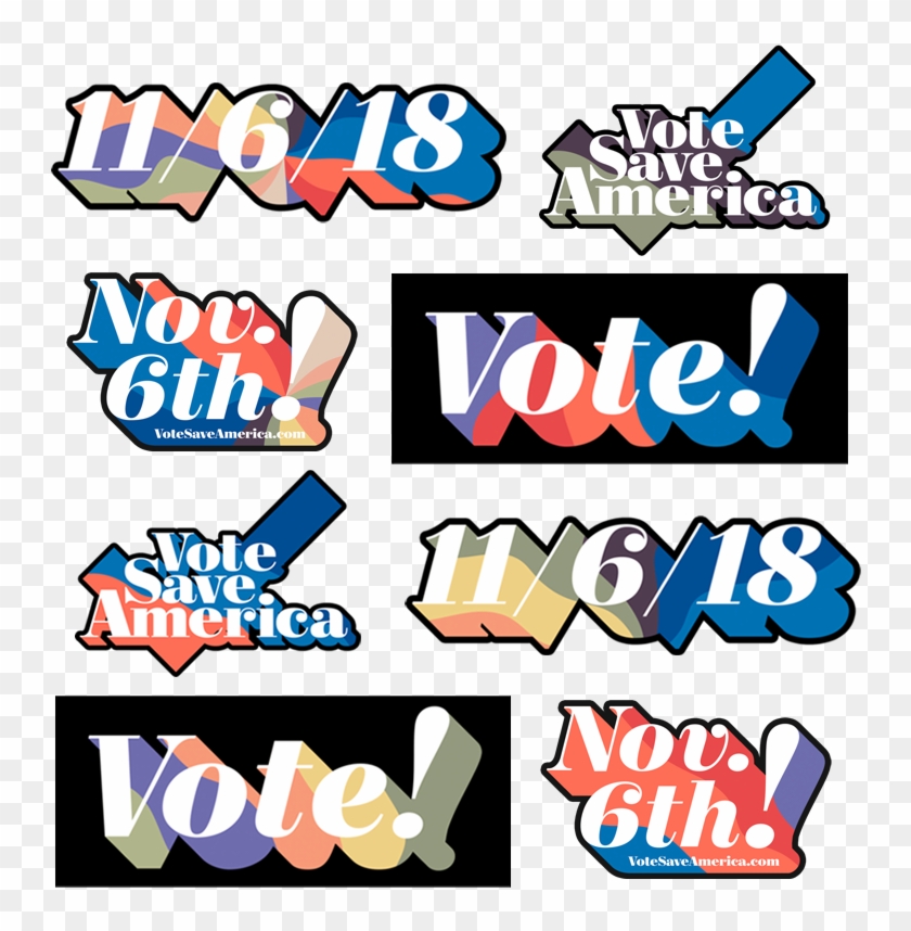 Vote Save America Sticker Pack - Vote Save America Sticker Pack #1741848