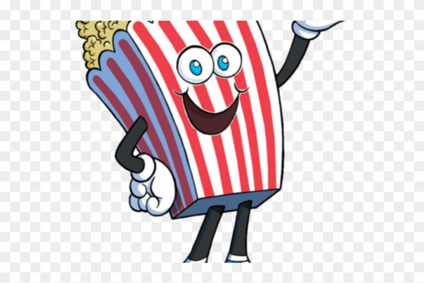 Popcorn Clipart Pack - Transparent Cartoon Popcorn Png #1741849