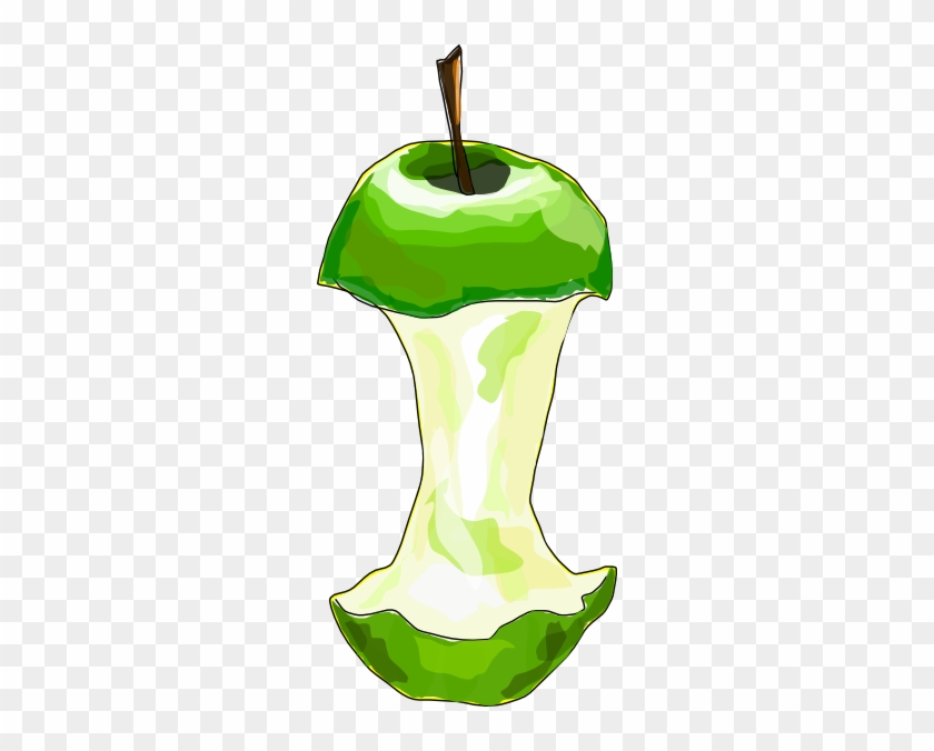 Fabrica De Mere Clip Art - Eaten Apple Clipart #1741853