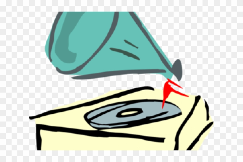 Record Player Clipart Cartoon - Record Player Image Cartoon #1741998