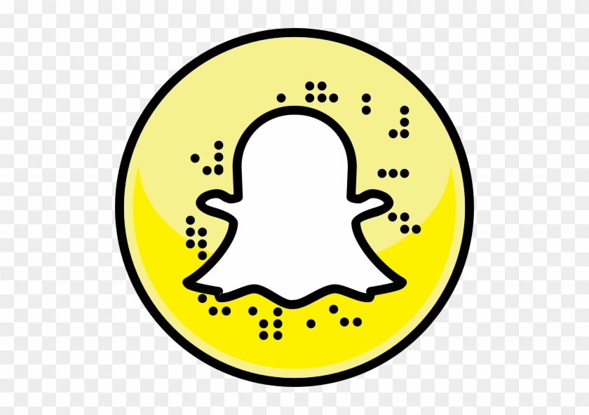 512 X 512 10 - Snapchat Logo Circle Png #1742016