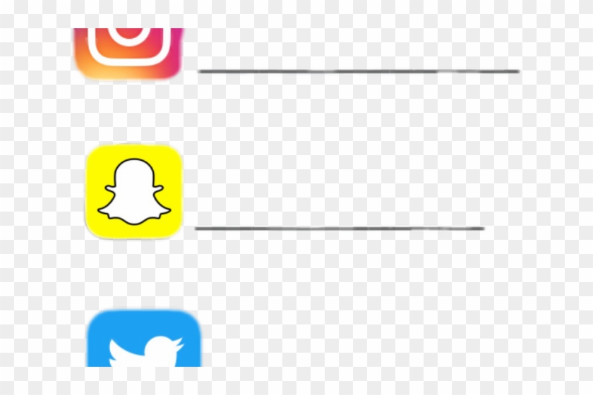 Snapchat Clipart Instagram - Snapchat #1742056