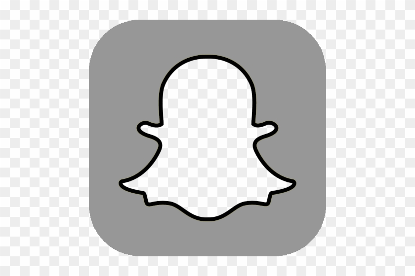 Awesome Snapchat Logo Png Transparent Background - Social Media Logos Single #1742057