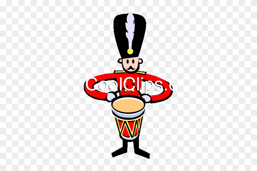 Royal Band Royalty Free Vector Clip Art Illustration - Drum #1742075