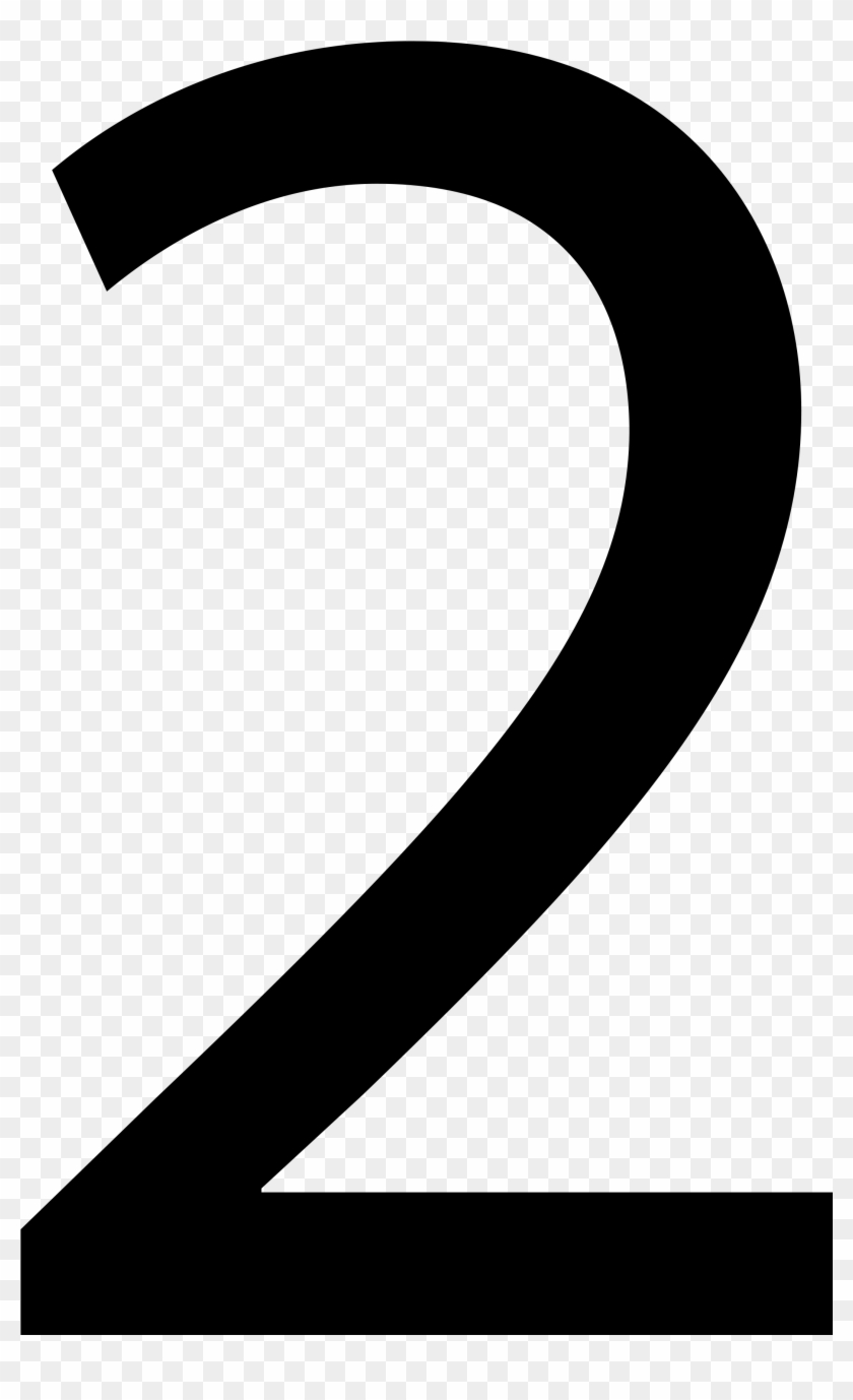 Number 2 Clipart Even Number - Number 2 Clipart Even Number #1742079