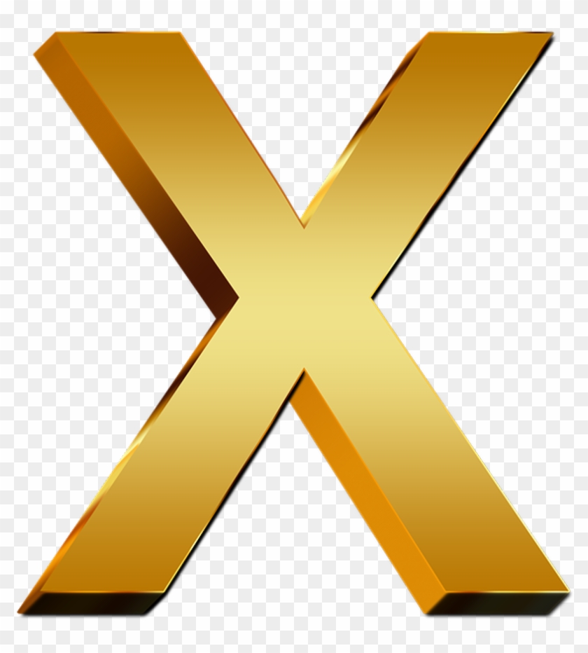X Xoxo Meteorshower Maroon5fanart Worldcup Line Taeyong - Letra X Dourada Png #1742092