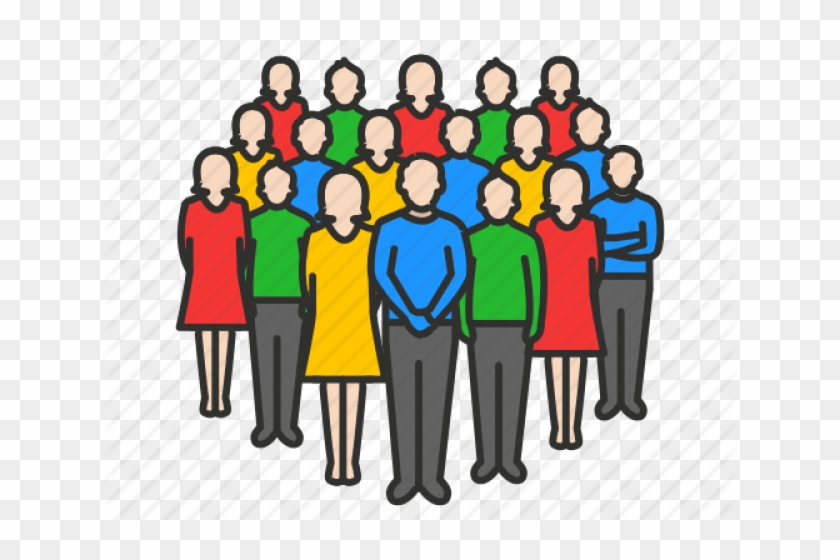 Crowd Clipart Person Icon - Crowd People Icon Png #1742248