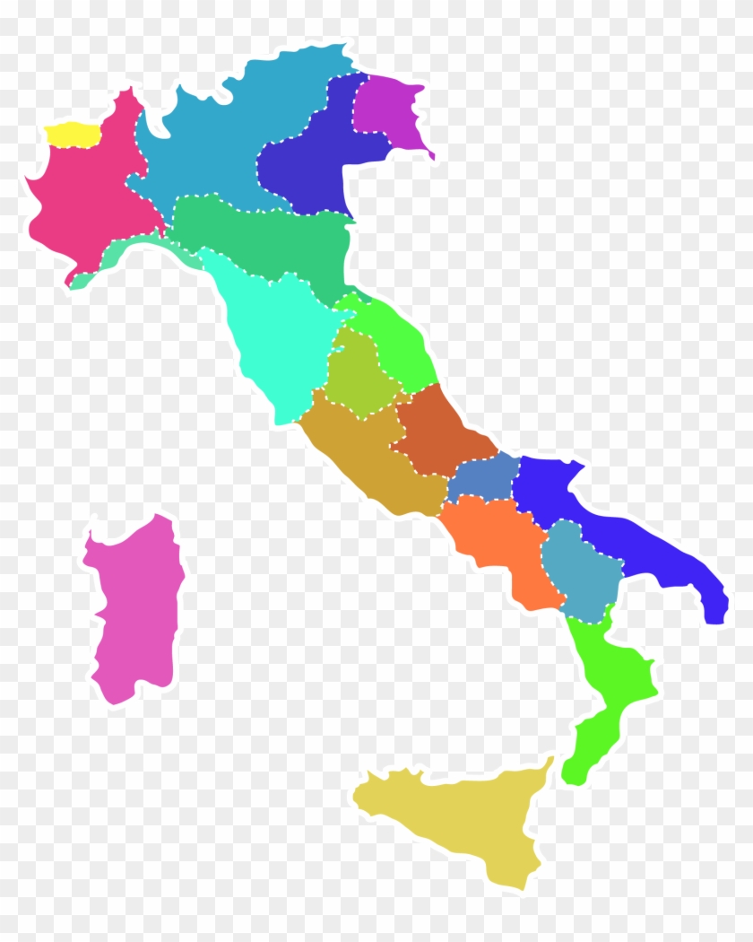 Italy France Wine Clip Art - Soave Italy Map #1742255