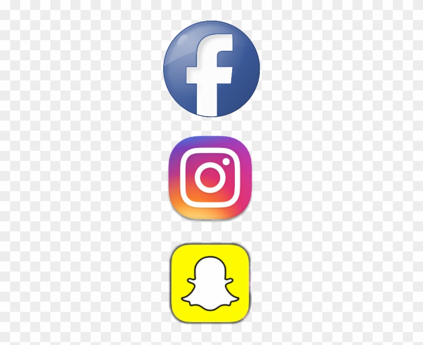 Instagram Clipart Snapchat - Instagram And Snapchat Logos #1742259