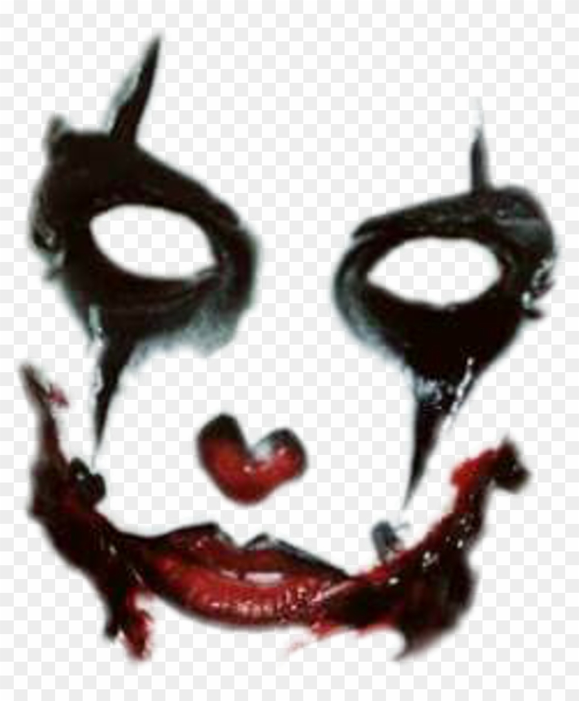 Report Abuse - Joker Makeup Png #1742281