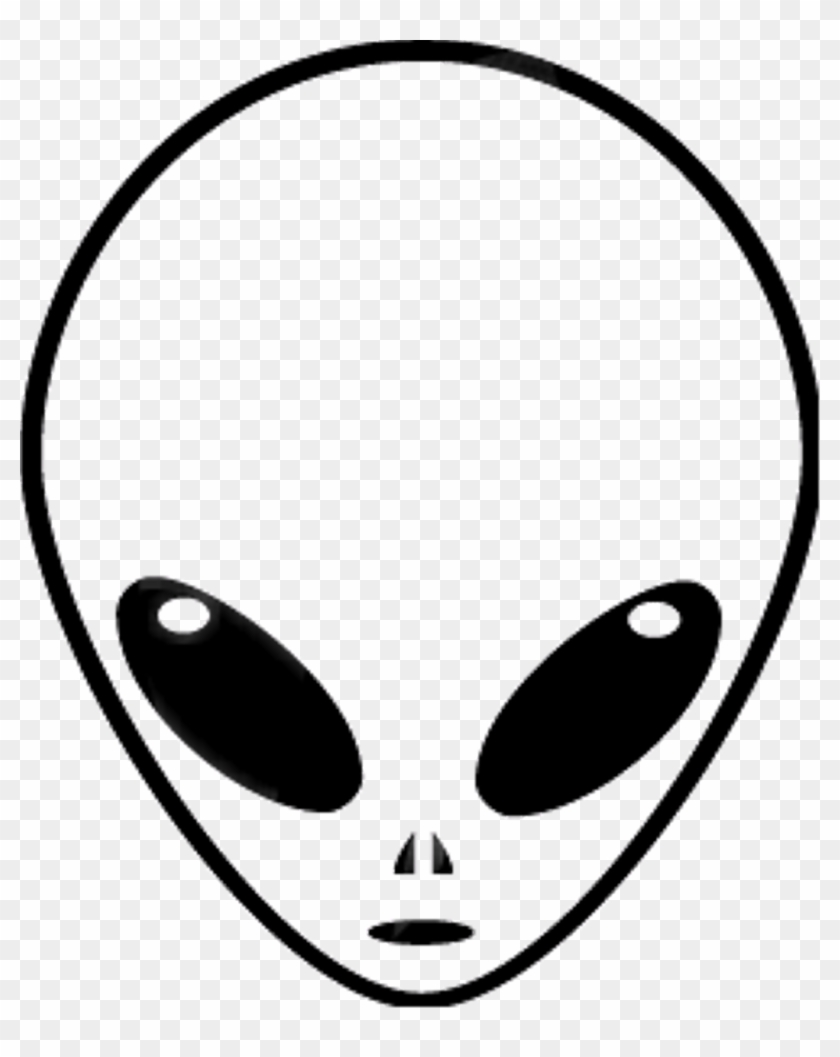 Et Sticker - Cartoon Alien Head #1742335