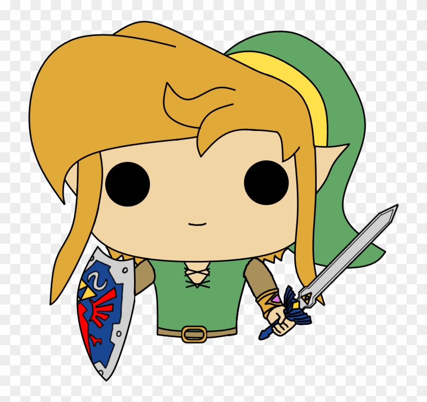 Zelda Link Worlds - Cartoon #1742453