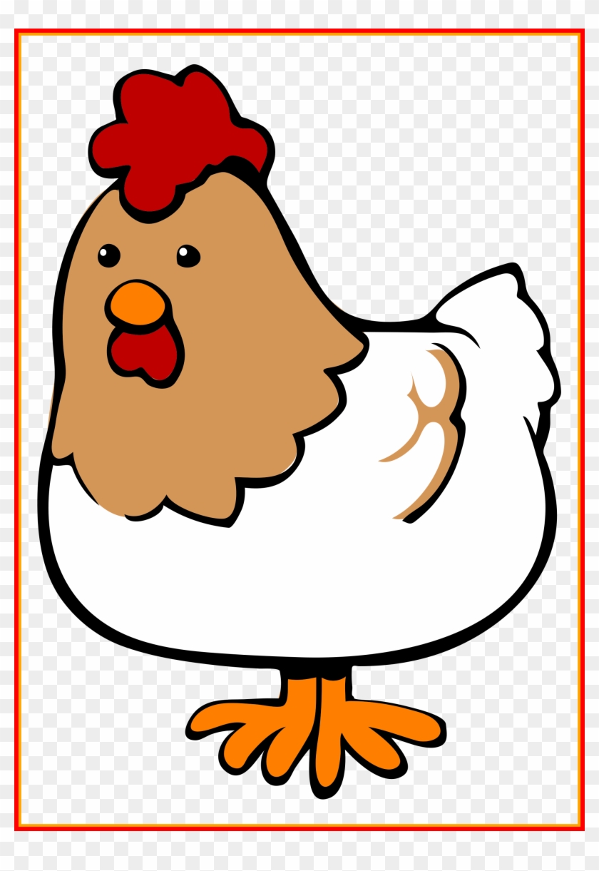 Marvelous Make It Different Colors Put In Smash Book - Chicken Cartoon Transparent Background #1742477
