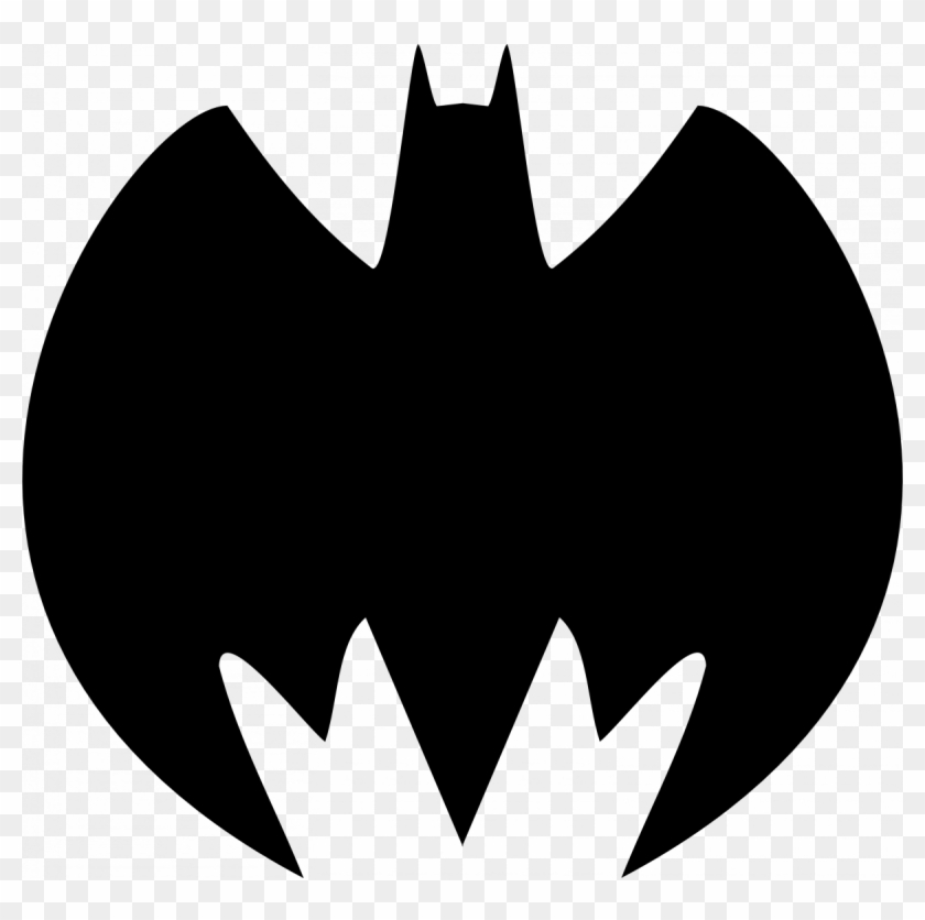 Printable Batman Logo Clipart Best - Mezco Batman Black And White #1742483