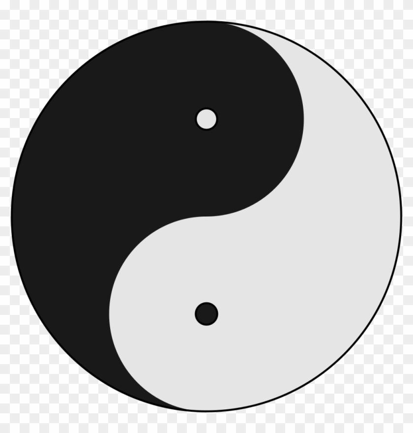 Yin Yang Symbol Copy Paste Black And White - Yin Yang #1742492