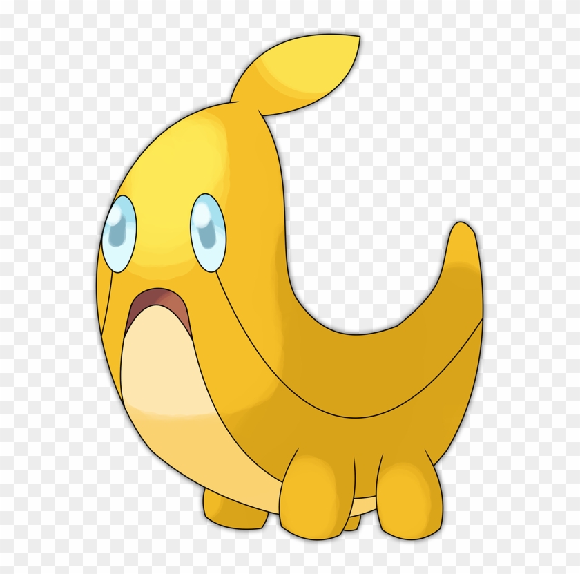 Nabnab, The Banana Slug Fakemon By Xxdeviouspixelxx - Nabnab, The Banana Slug Fakemon By Xxdeviouspixelxx #1742494