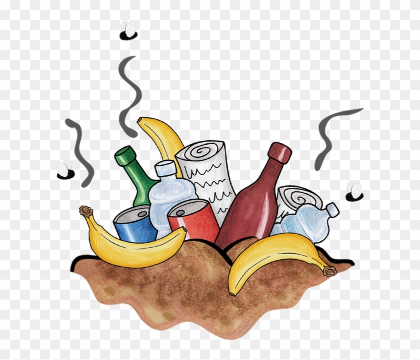 Landfill - Food Waste Cartoon Png - Free Transparent PNG Clipart Images  Download