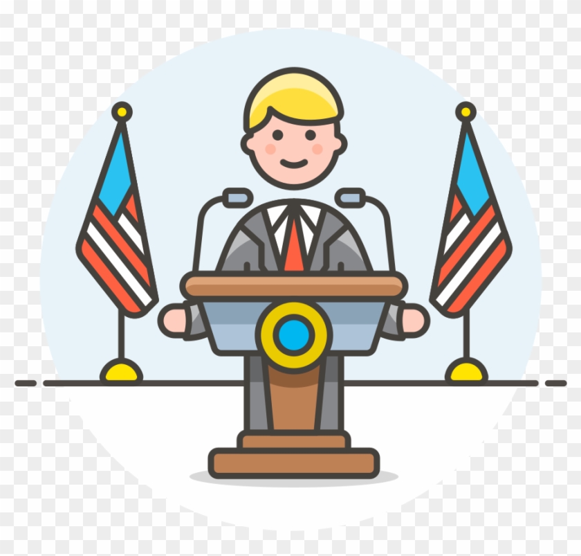 Public Speaker Icon - Icon For Public Speaking #1742584