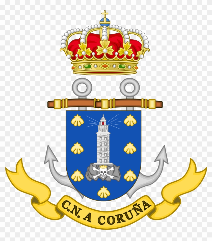 The City Crest Of A Coruña - Coat Of Arms Of La Coruña #1742600