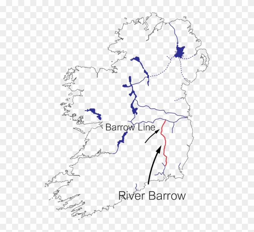 Ireland For Free Download On Mbtskoudsalg - Royal Canal Grand Canal Maps #1742763