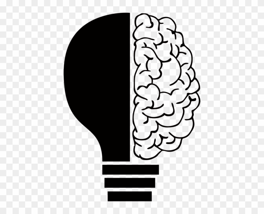 Light Bulb And Brain #1743084