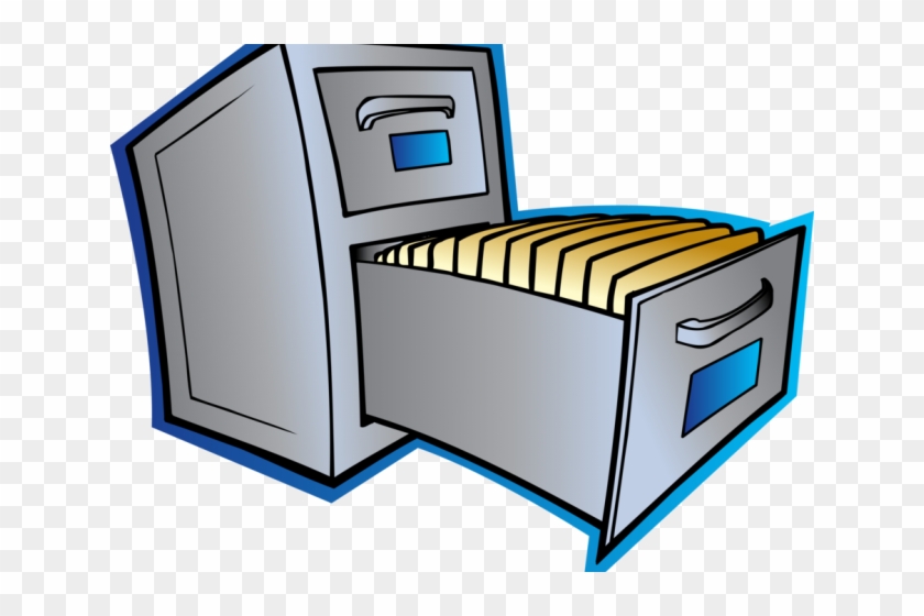 Folders Clipart Cabinet - Filing Cabinet Clip Art #1743173