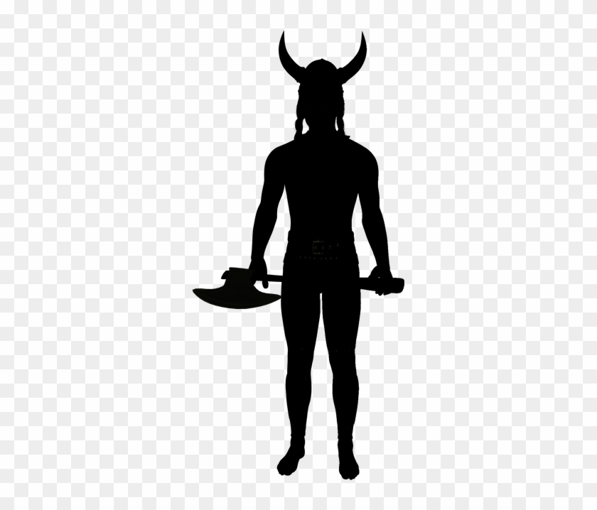 Silhouette Of Viking Warrior - Viking Woman Silhouette #1743514