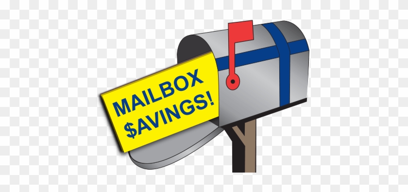 Digital Savings Is A Brand New Feature With Mailbox - Traffic Sign #1743544