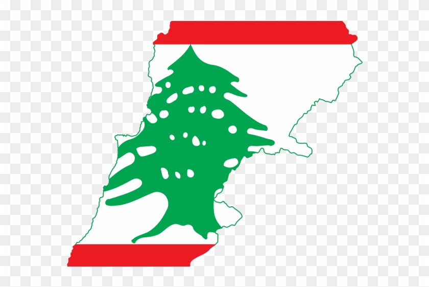 Lebanon Clipart Cute - Lebanon Flag Icon Transparent #1743550