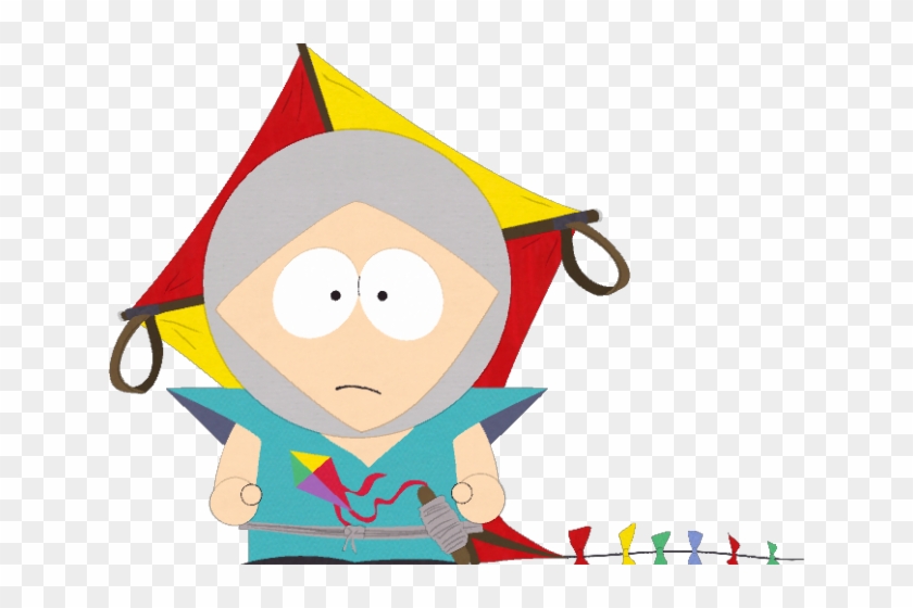 Randome Clipart Kite Flying - South Park Human Kite #1743559