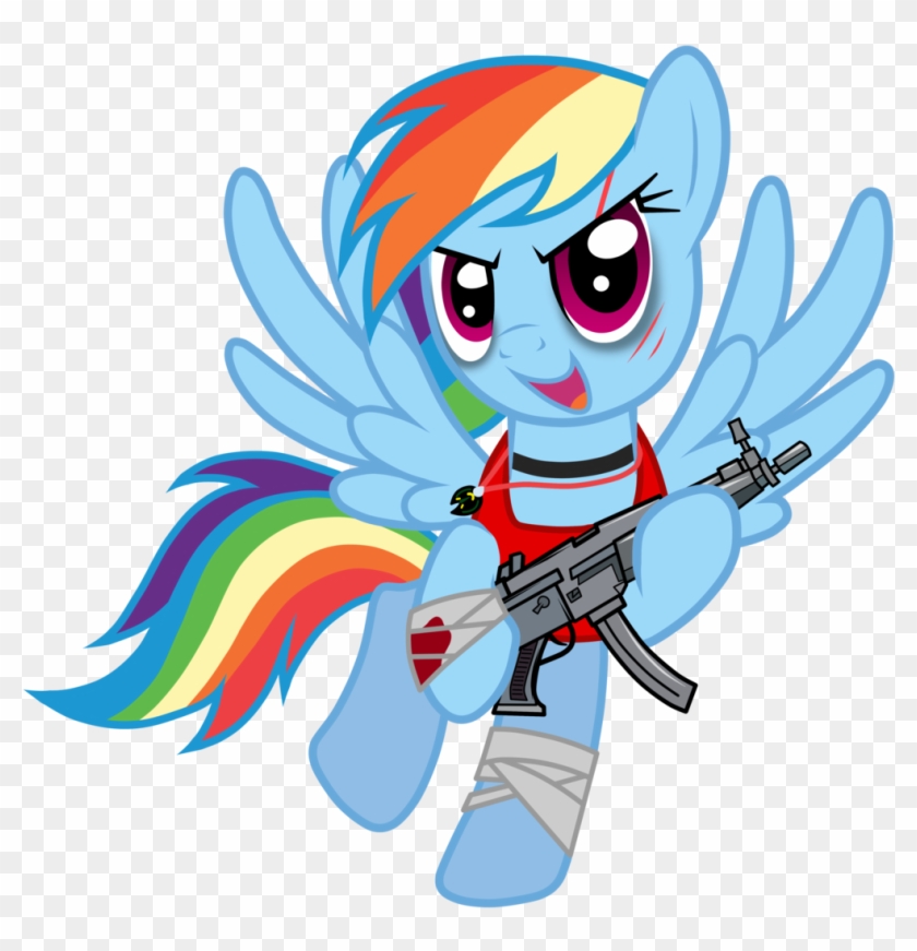 Far Cry Clipart Logo - Mlp Base Gun #1743656