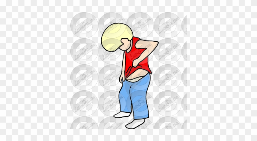 Wet Pants Picture For Classroom / Therapy Use Great - Cartoon #1743703