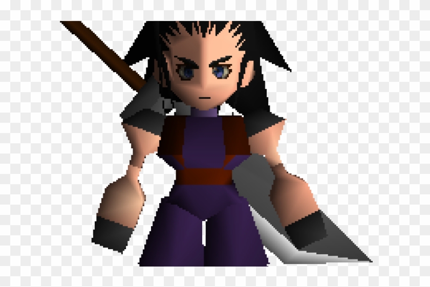 Final Fantasy Clipart Zack Ps1 - Zack Ffvii #1743775